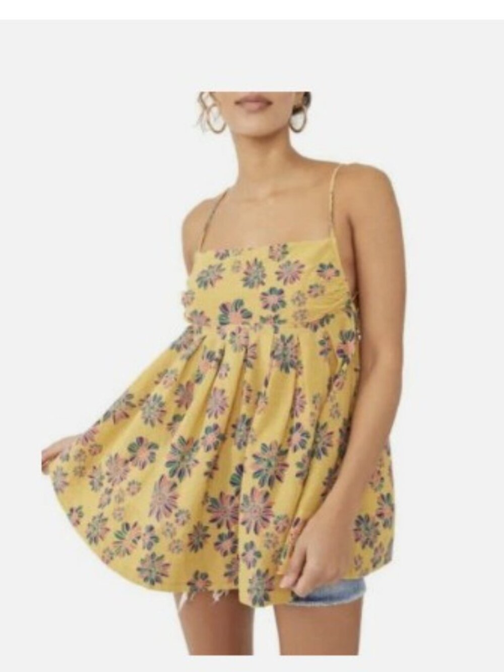 NWT FREE PEOPLE Indigo Molly Tunic Top Small